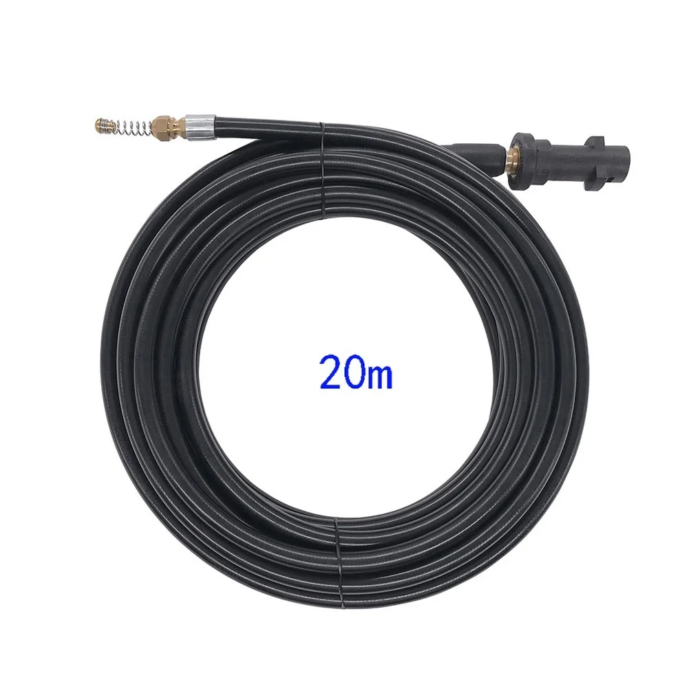 /High /Pressure /Drain Cleaning Hose With Spring Head For For Karcher K2 K3 K4 K5 K6 For K7 Sewer Pipe Dredging Tool 6 10 15 20 view 5