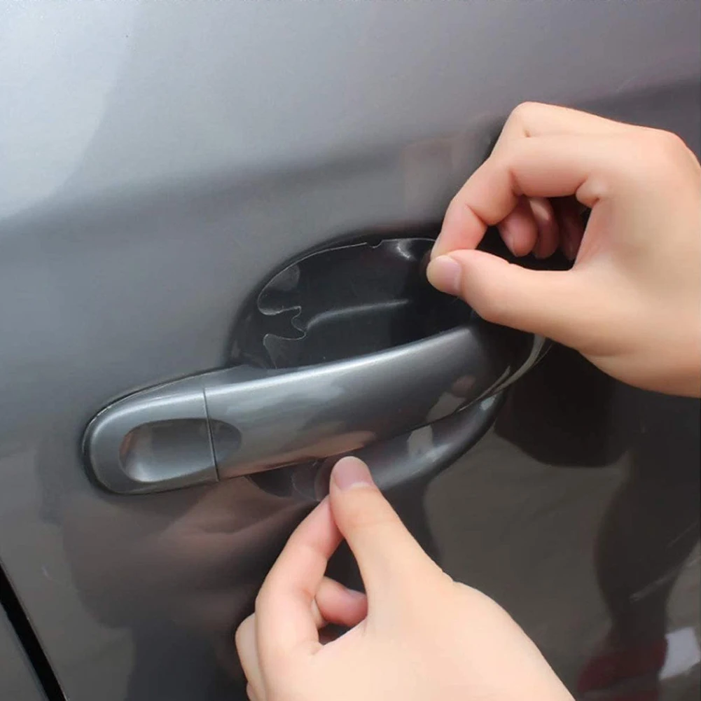 Durable Universal Transparent Invisible Car Door Handle Protective Film Anti Scratch Guard For Vehicle Paint Surface Protection