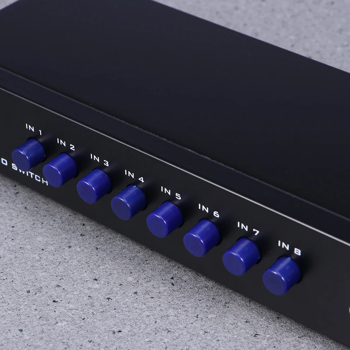 

Pcs 8 Ports Audio Video 1 To 8 Output Selector Box For Vcd Dvd High Isolation Signal Converter Electrical Equipment