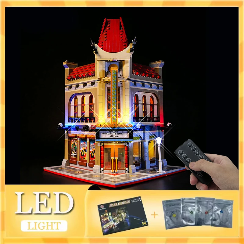 

DIY LED Light Kit For LEGO 10232 Palace Cinema (Only LED Light,Without Blocks Model)