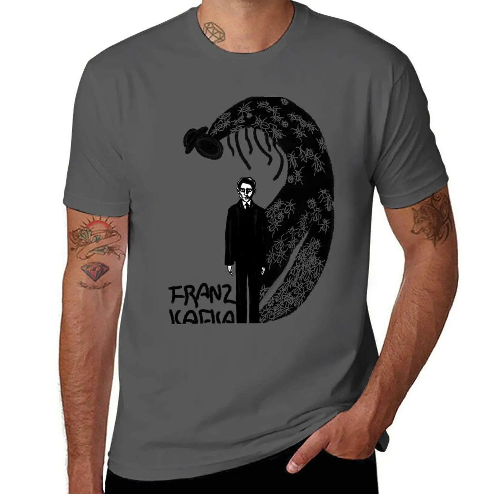 

Franz Kafka bugs T-Shirt Blouse blanks plain mens funny t shirts