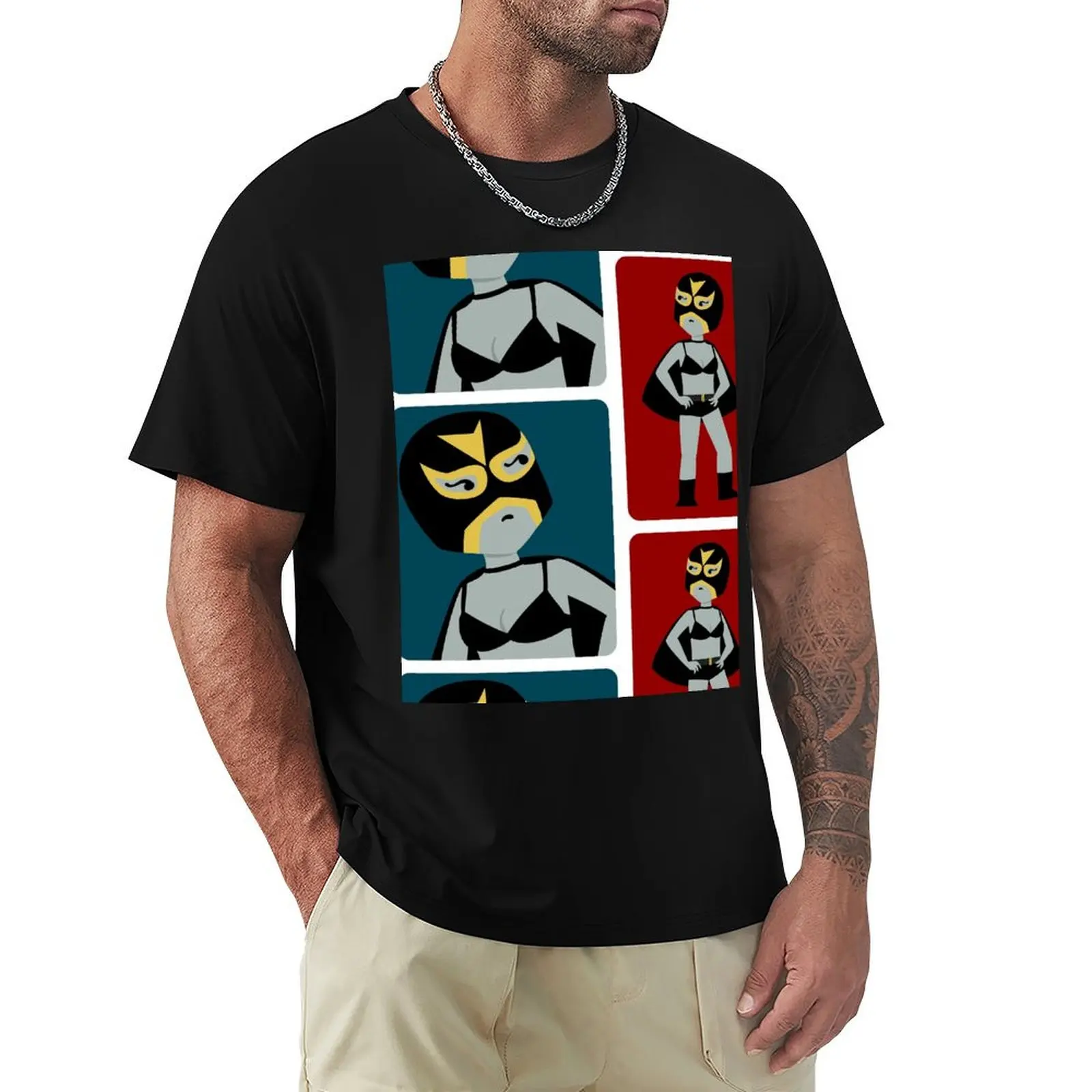 

The Luchadora T-Shirt oversized graphic tee clothes t shirts for men cotton