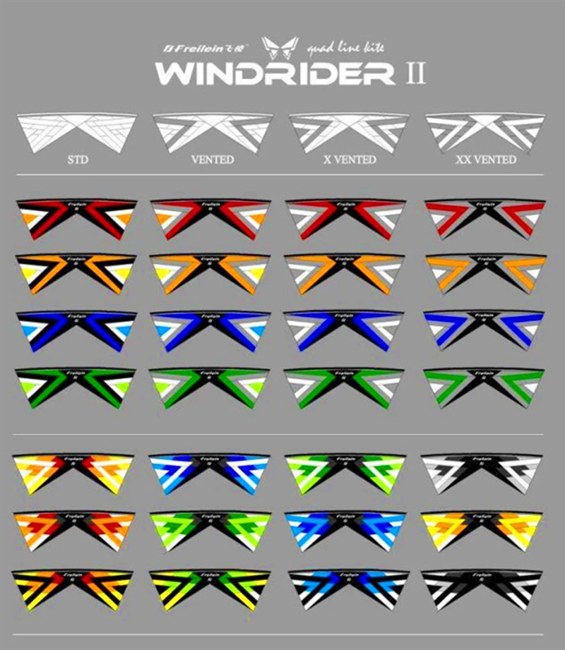 free shipping high quality windrider quad line stunt kite with handle line outdoor toys flying Freilein kite freilein factory