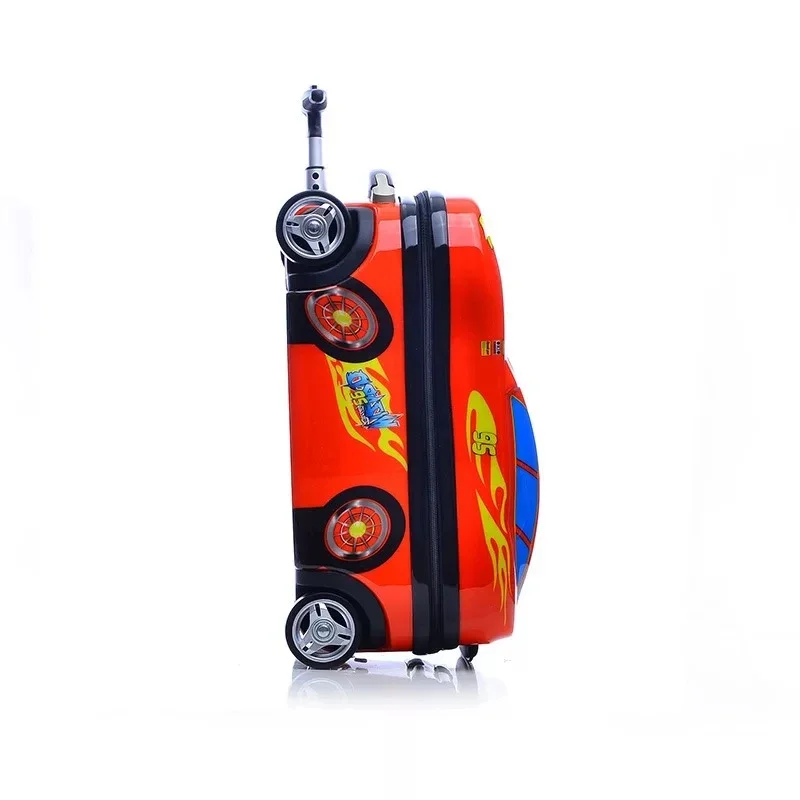 Anime Supercar Child Boy Girl Toys Trolley Suitcase Cute Cartoon Children\'s Luggage Wheel Suitcase Travel