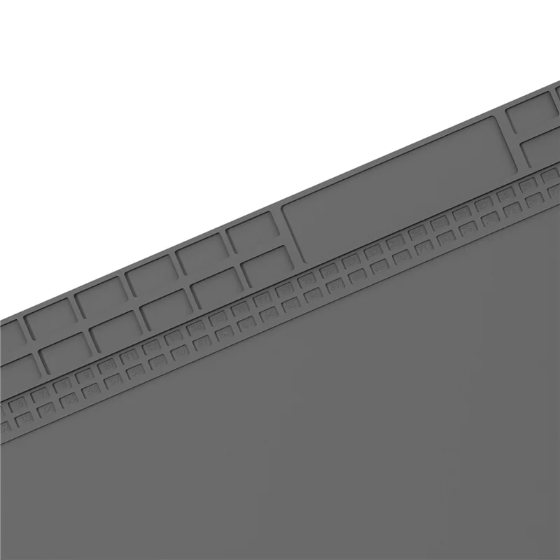 

【Новая распродажа】2X Super Big 700X400 мм, изоляционная прокладка из чистого кремния, ремонтный рабочий коврик, термостойкая паяльная станция BGA, серая