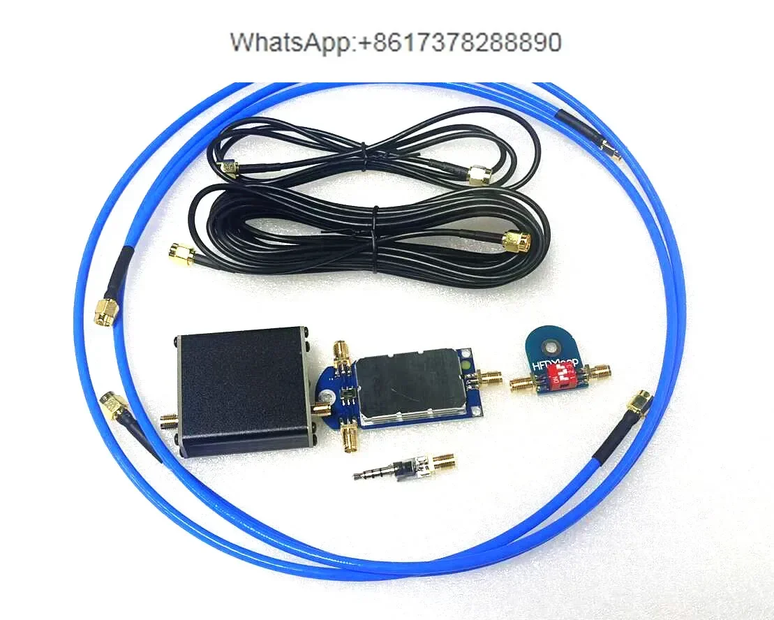 

HFDY Loop Wideband Active Small Magnetic Loop Antenna HF Short Wave AM FM VHF UHF For SDR Receiver Radio Tescun Malahiteam