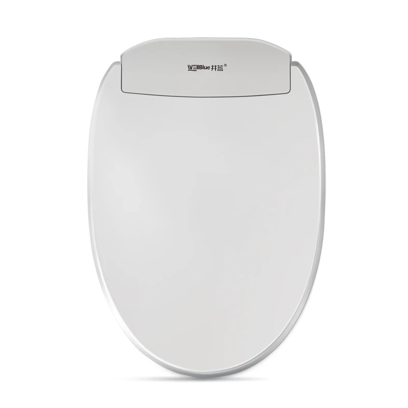 길쭉한 전자식 온수 및 건조기 스마트 비데 고급 화장실 시트 커버