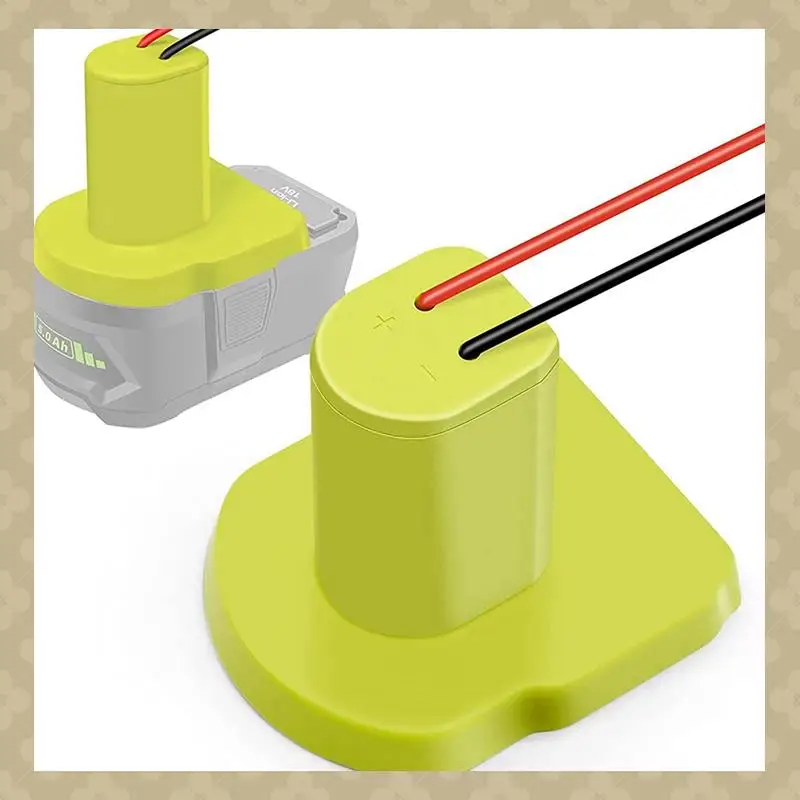 

AB45 4X For Power Wheels Battery Adapter For Ryobi One+ 18V Li- Battery, Power Tool Battery Converter With 12 Gauge Wire