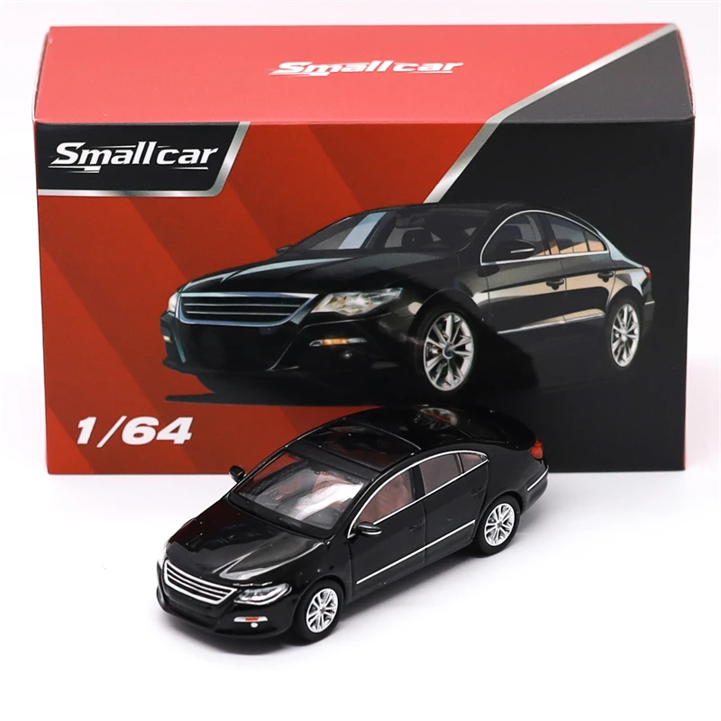 

Модели автомобилей Smallcar 1:64 CC, черные, из литого металла, подарки