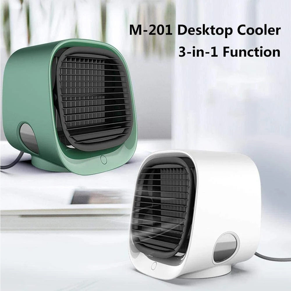 Condizionatore d'aria condizionatore d'aria umidificatore purificatore portatile per la stanza di casa ufficio 3 velocità Desktop silenzioso ventola di raffreddamento aria condizionata