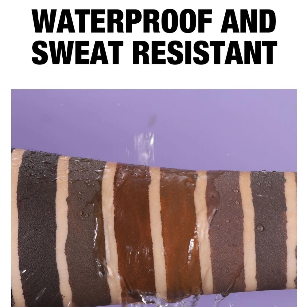 Bastone di riempimento per sopracciglia per linea sottile 8 colori Tintura temporanea per capelli Impermeabile senza trasferimento Indossare tutto il giorno per sopracciglia sparse Correttore per la perdita dei capelli