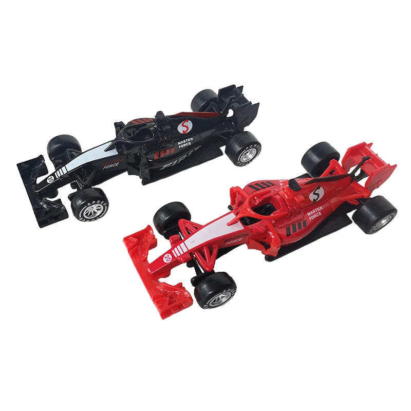 2 Colors Cycle Racing Alloy Inertial Push F1 Motorcycle Race Car Model Toys For Boy Children Birthday Gift Sports Car Vehicle