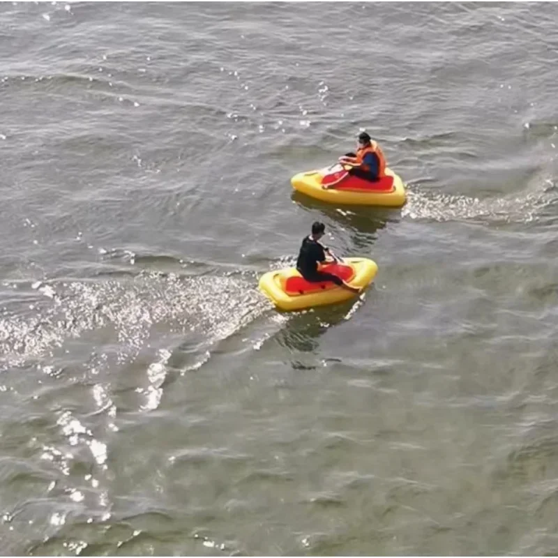 Remote Control Electric Motorized Infla   Jet Ski Boat Water Floating Motor Boat With Electric Propeller Moto