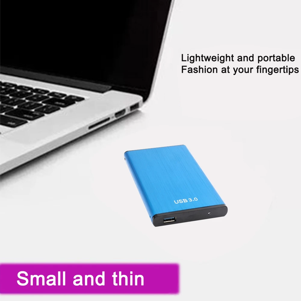 2.5 Inch Portable External HDD Hard Drive USB3.0 Mobile Hard Drive Suitable for PC Desktop Notebook