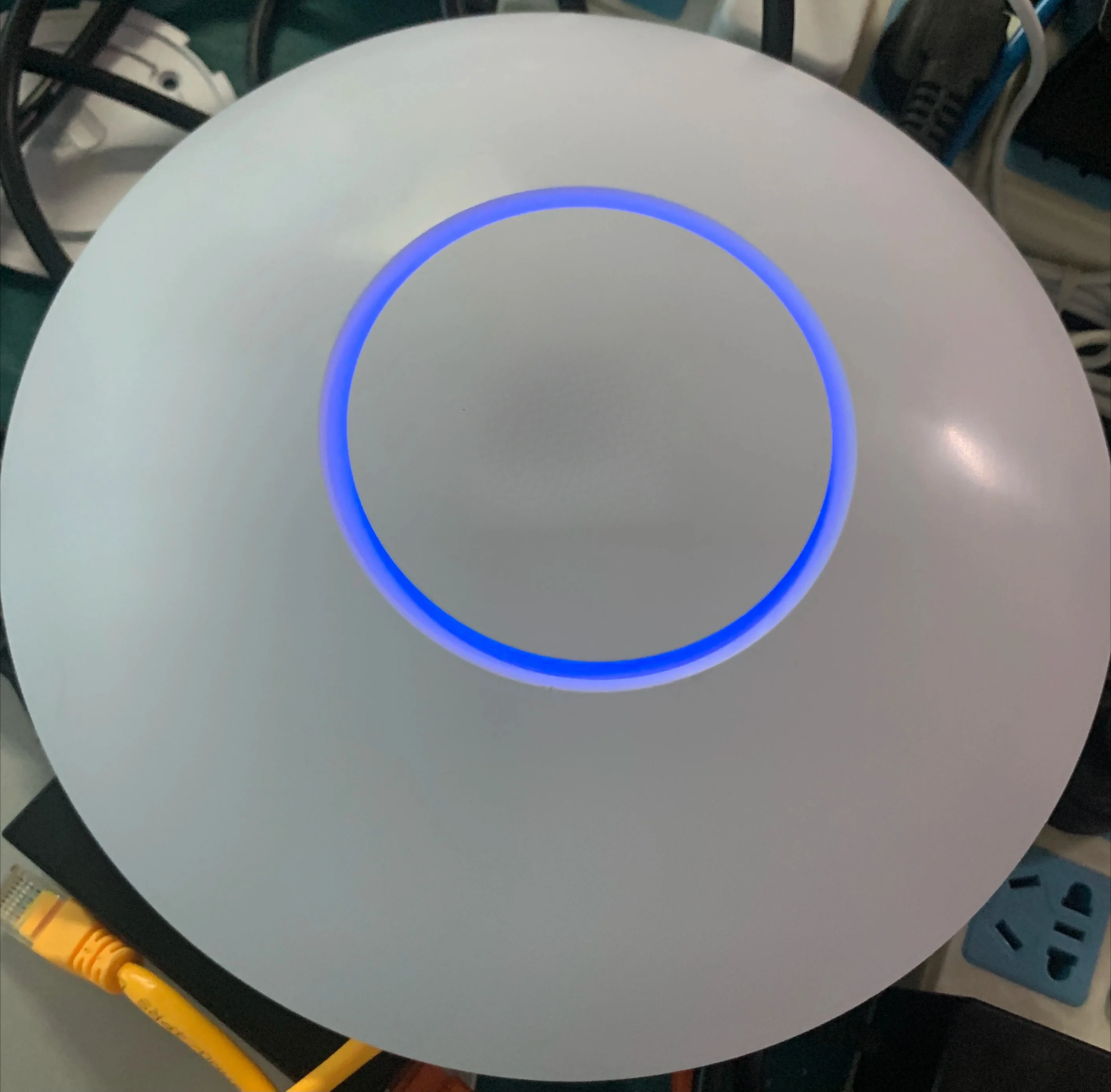 Used UAP-AC-PRO/UAP-AC-LR/UAP-AC-LITE Ceiling WiFi Access Point, Dual Band Gigabit Wireless AP for Indoor Office Hotel Network