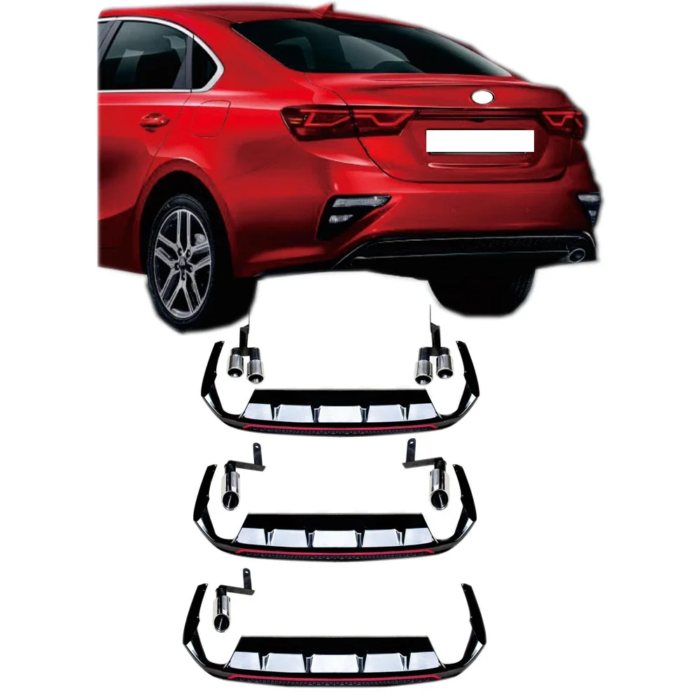 New Product For 2019 2020 2021 Kia K3 Forte Cerato diffuser Cerato Rear lip PP Plastic Material Bodykit For Rear