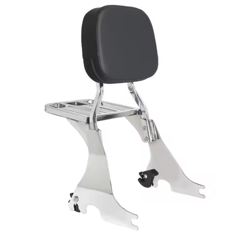 Motorcycle backrest, Harley XL883 1200 modified removable, rear backrest, rear shelf bracket 04-22