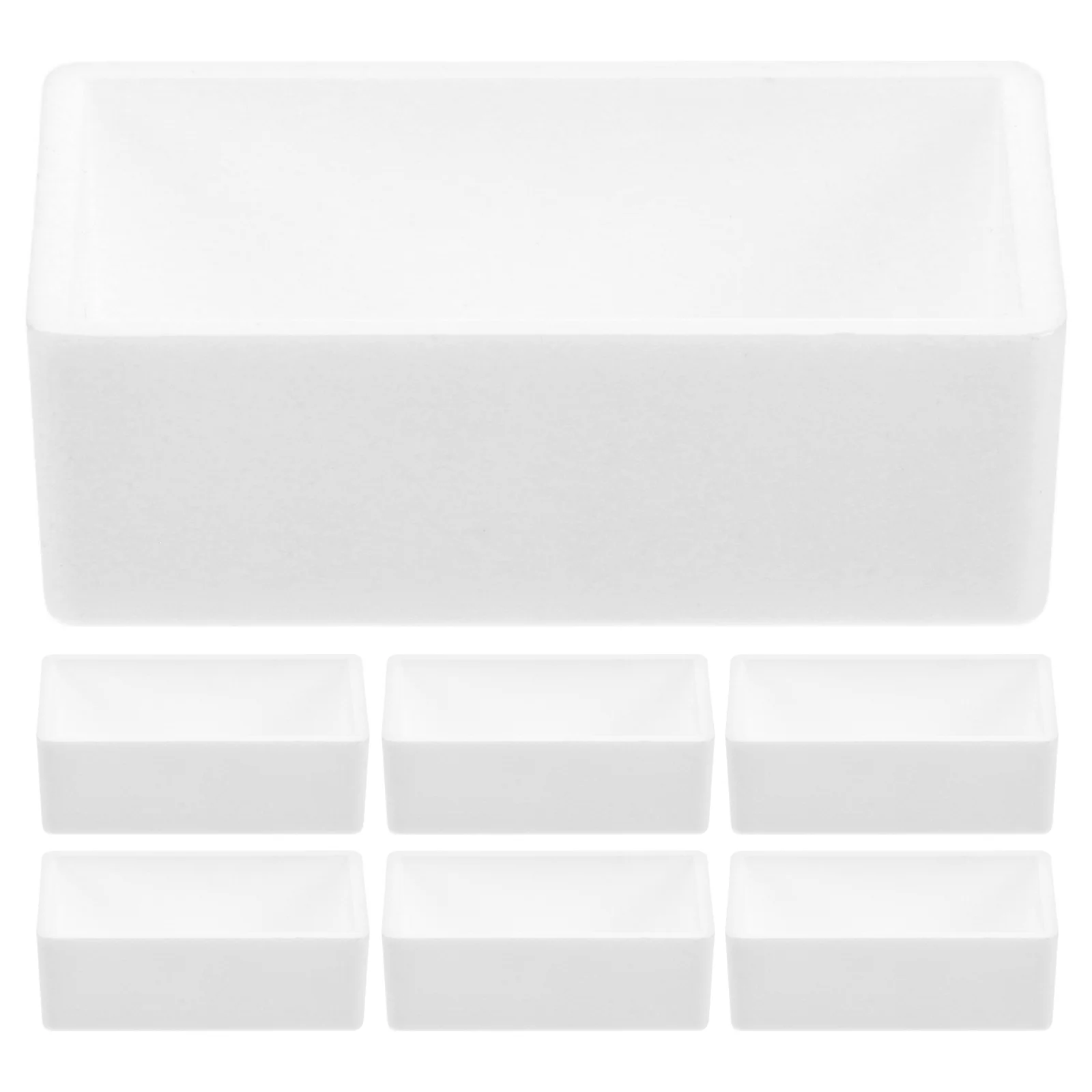 

24Pcs Empty Paint Half Pans Small Silicone Palette Trays for DIY Watercolor Paint Storage Portable Mixing Containers