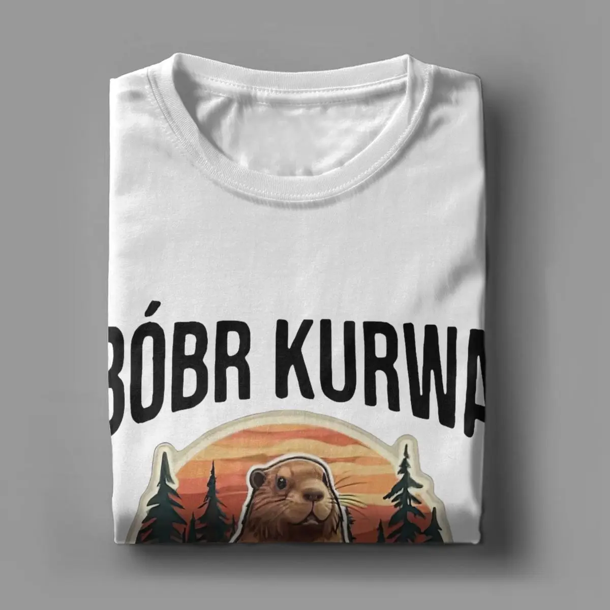 Poland Bober Kurwa T Shirt Apparel Men Women 100% Cotton Novelty Beaver Polish Bobr Meme Tee Shirt Short Sleeve Tops Unique