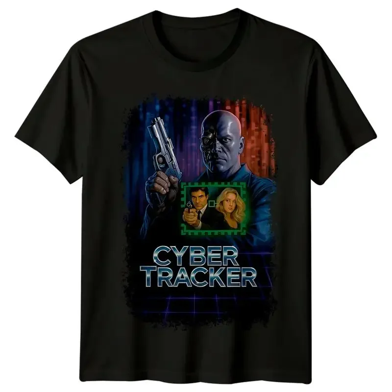 CyberTracker 1994 Movie Poster Inspired T shirt Retro 80s