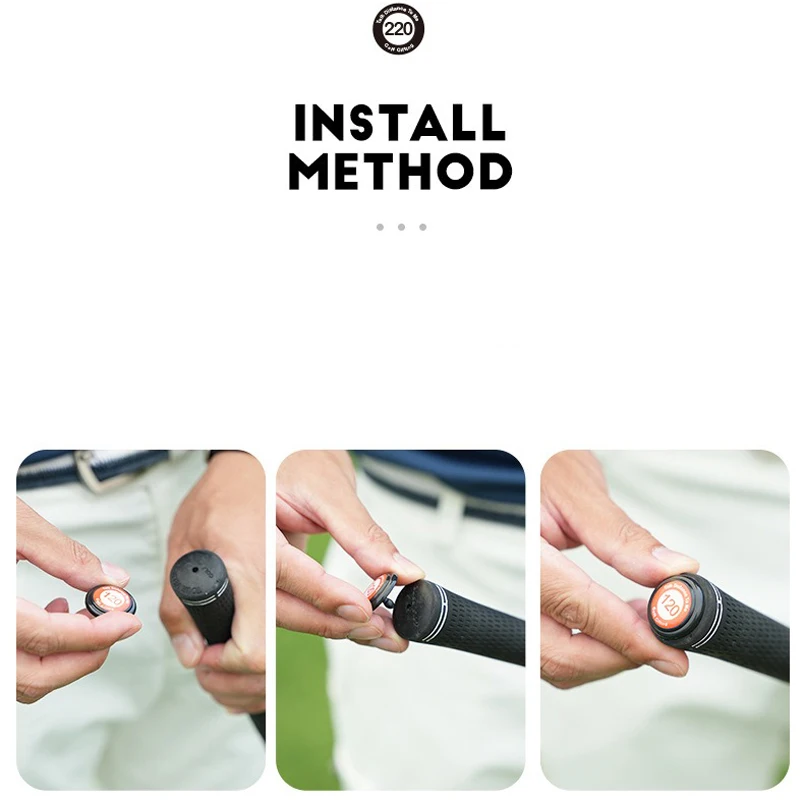 20 قطعة/المجموعة/مجموعة علامة كرة الجولف لنوادي الجولف علامة تعرف على مسافةك مناسبة لجميع مقابض النادي زيادة مساعدات التدريب على نقاط الجولف #5