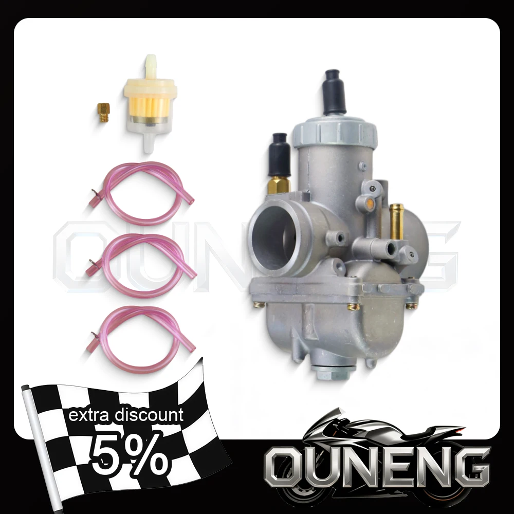 Pour Yamaha YP250 Majesty 250 VM32 Carburateur 32 mm Compatible avec Linhai GY6 250 ATV Scooter Pièces détachées