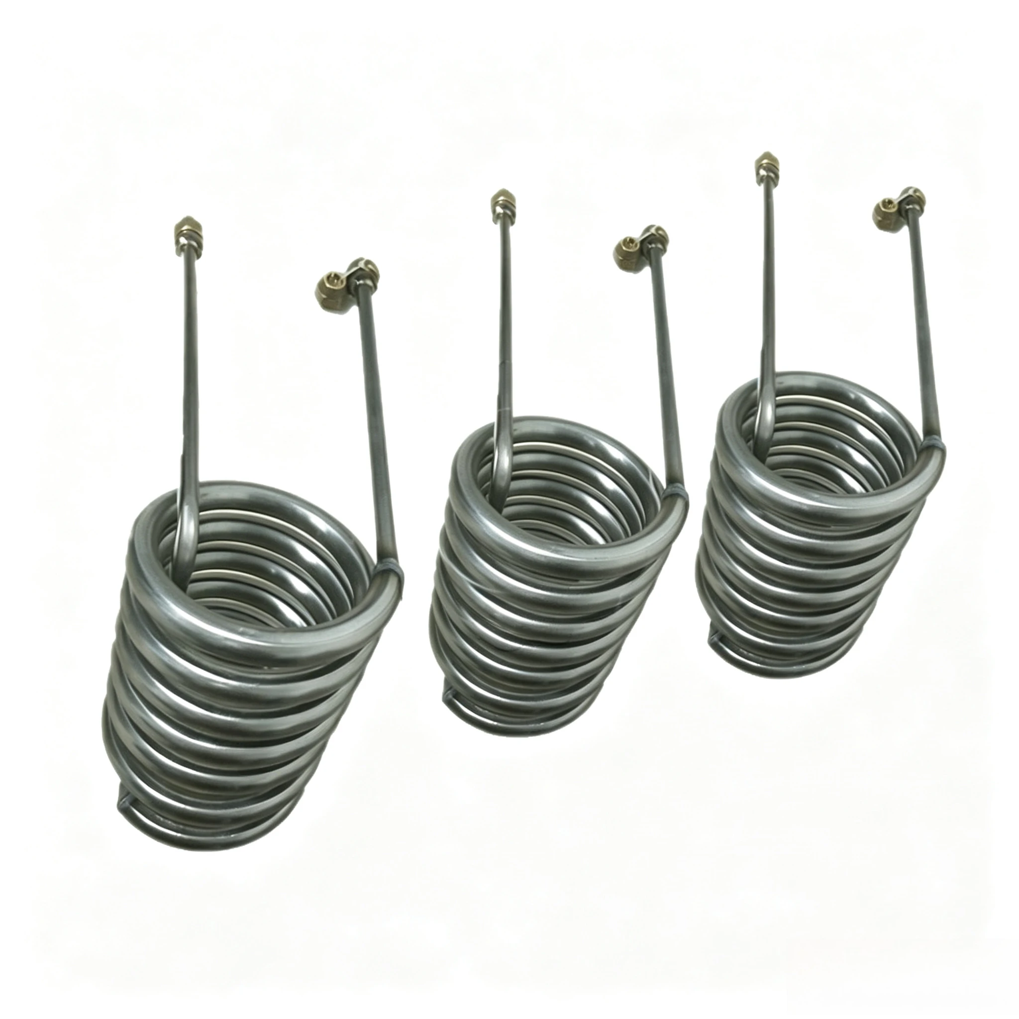 Pure Titanium Spiral Coil Evaporator 1‑5HP Corrosion Resistant Titanium Heat Exchange Tube for Refrigeration Heat Exchanger
