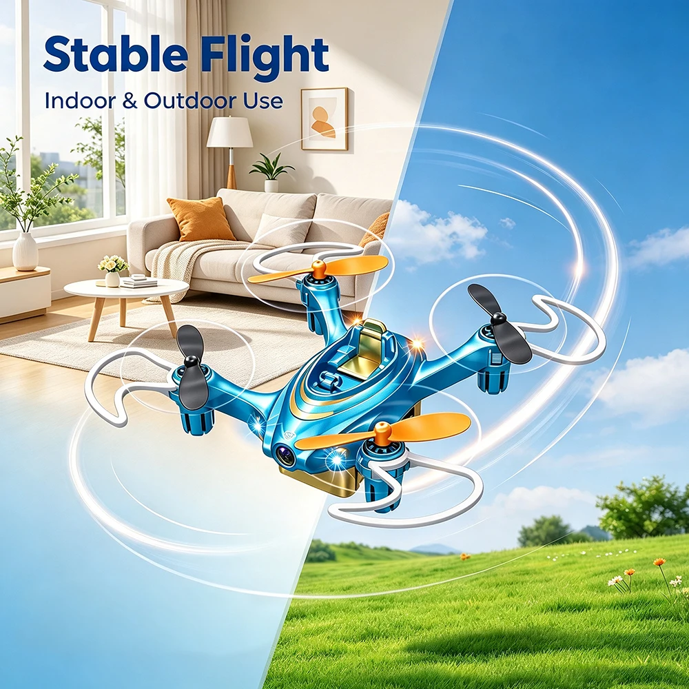 Drone Mainan RC Baru dengan Ka - Drone Camera Hd ulasan dan harga
