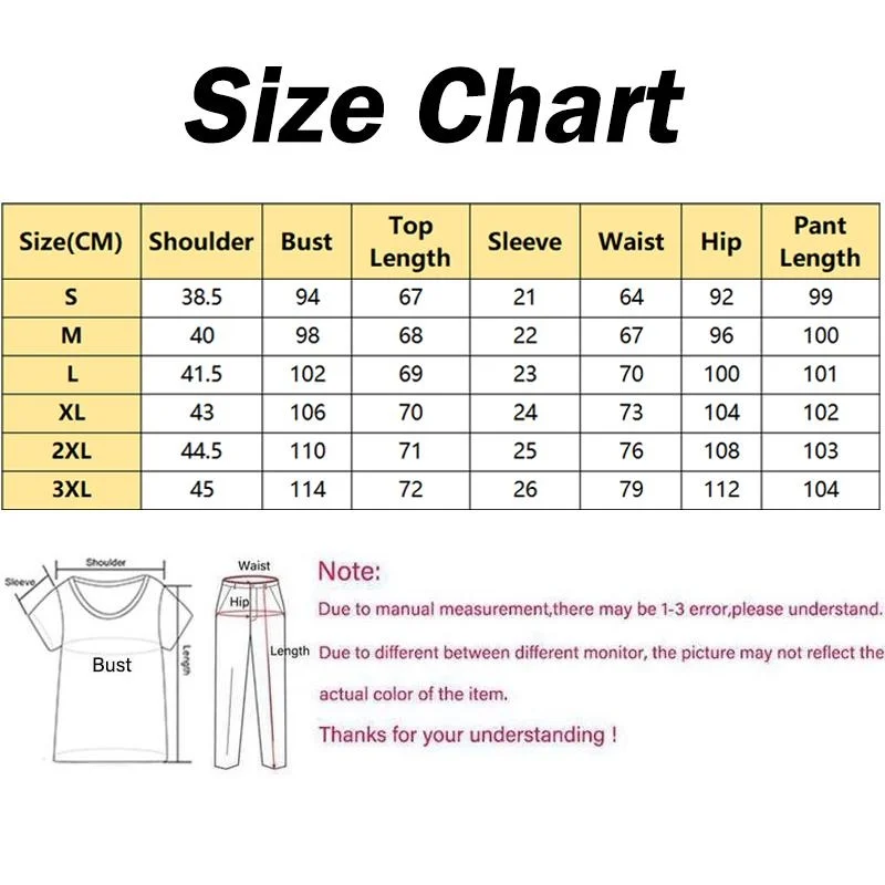 Summer Women's Fitness Sets Short Sleeve T Shirt + Pant Women's Fashion Gradient Printed Graphic Tracksuit Casual Sportwear