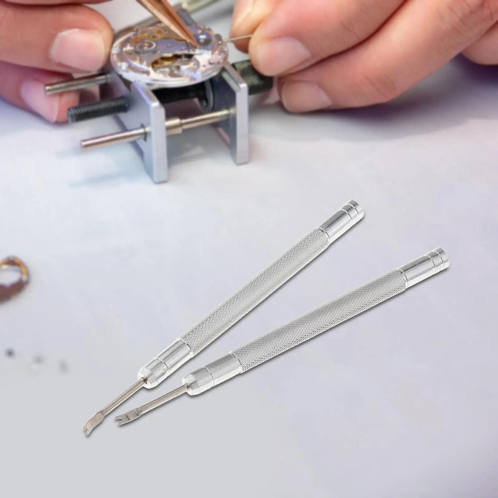 2Pcs Watch Pin Removal Tools, Watch Hand Removers Multifunctional Home Use Watch Fingers Lift Hand Puller Tools