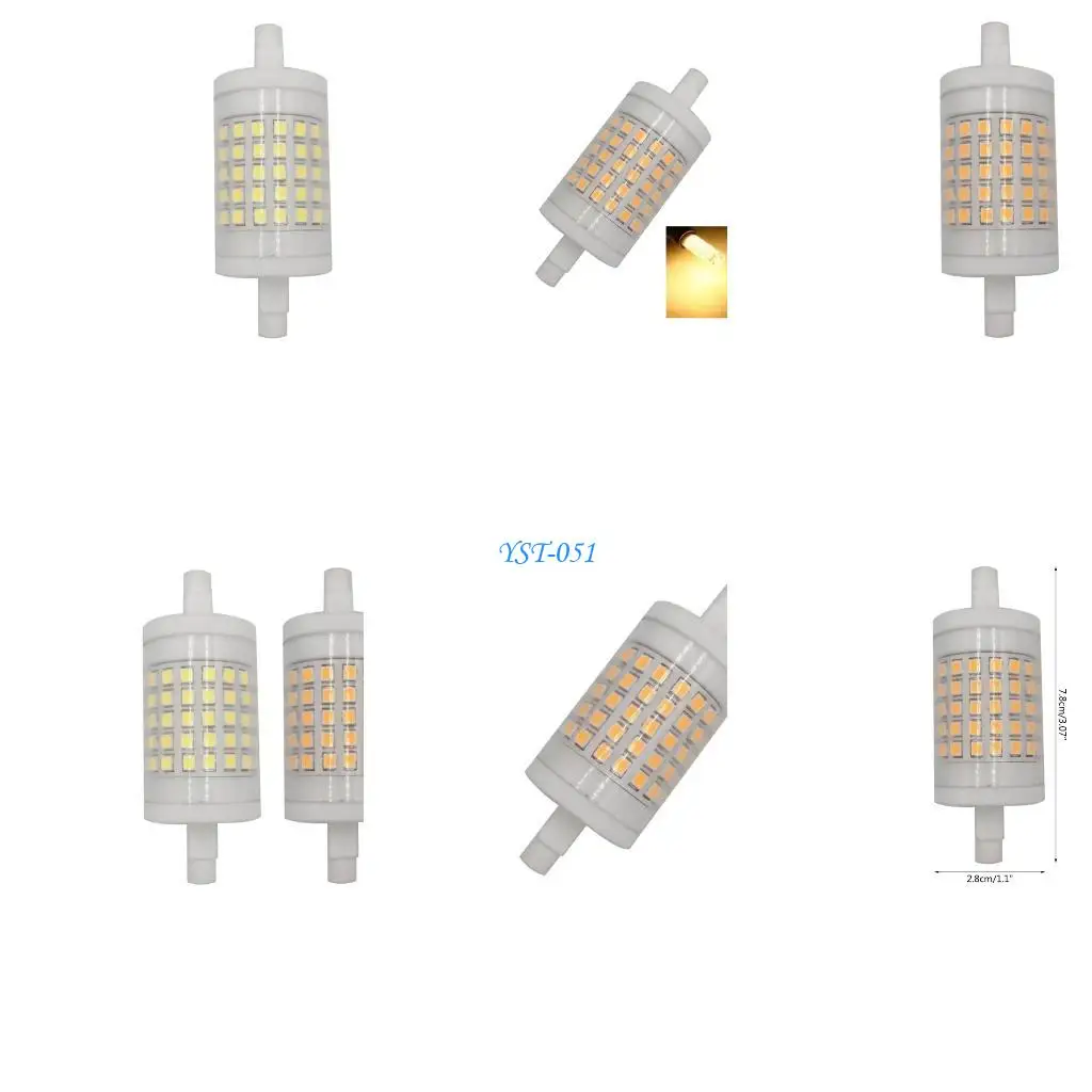 E15A 10W لمبة ضوء الذرة مساحة كبيرة مصباح الذرة LED المصباح الكهربي مصابيح الذرة R7S المقاومة للماء
