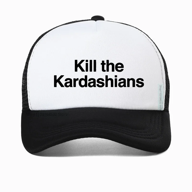 

Men's Kill The Kardashians Baseball Cap Men Organnic Cotton Adjustable Snapback hat Slayer Kim Kylie Jenner Dad Hats