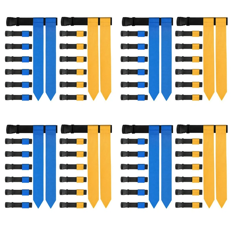 

Ремни с флагом для футбола, 56 игроков, регулируемый флаг, футбольный набор для спортивных тренировок, соревнований