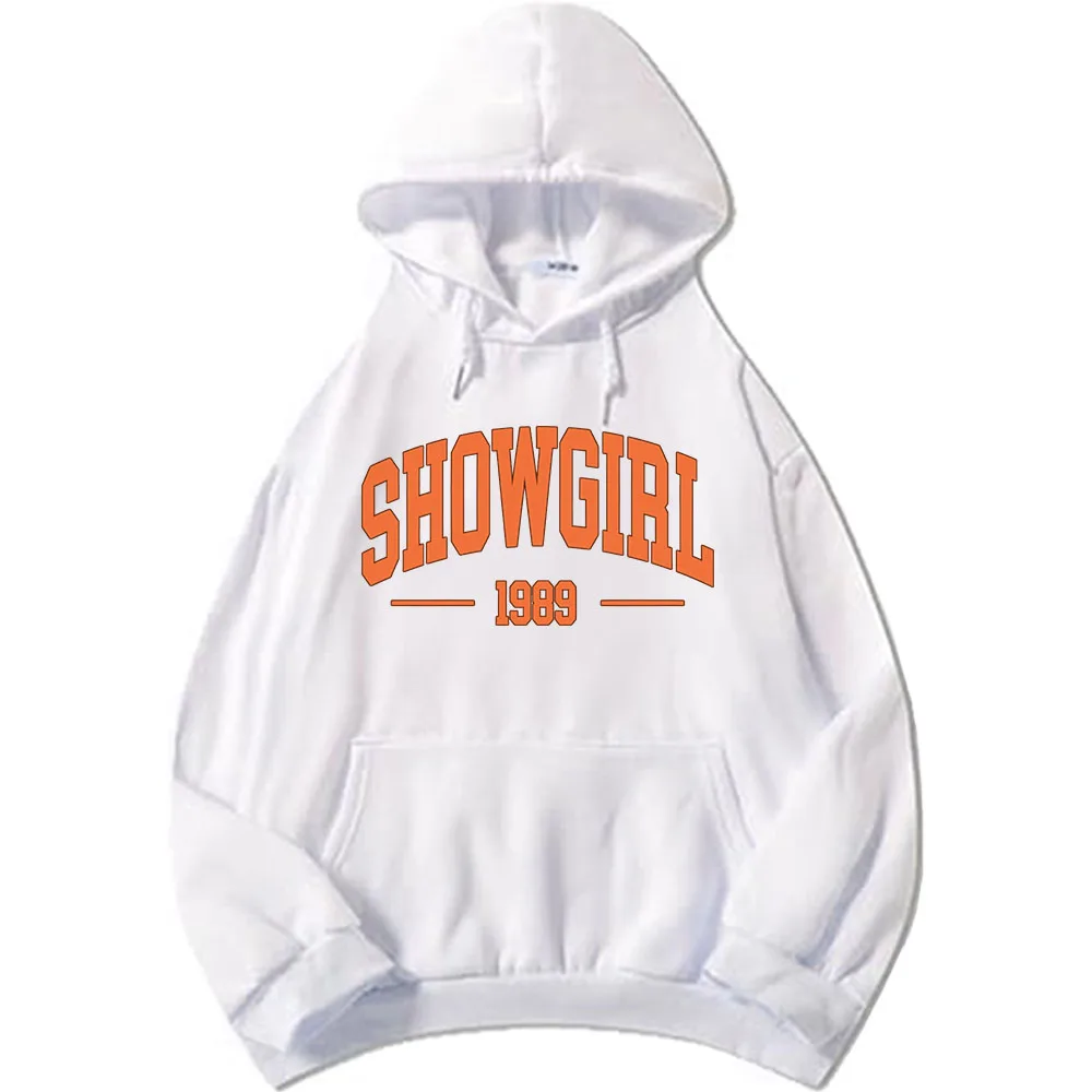 1989 The Life of A Showgirl Printing Hoodies Fashion Autumn Long Sleeve Sweatshirts Unisex Streetwear Graphic Clothing Men Women