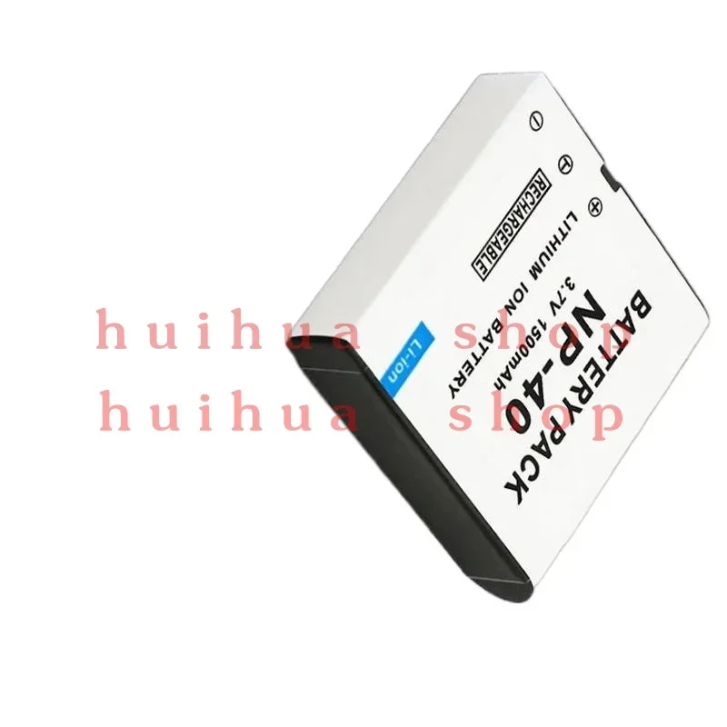 1500mAh NP-40 NP40 Camera Battery For Casio EX-Z30 Z40 Z50 Z55 Z57 Z400 Z750 Z850 FC100 KOMERY 4K Camera Camcorder USB Charger