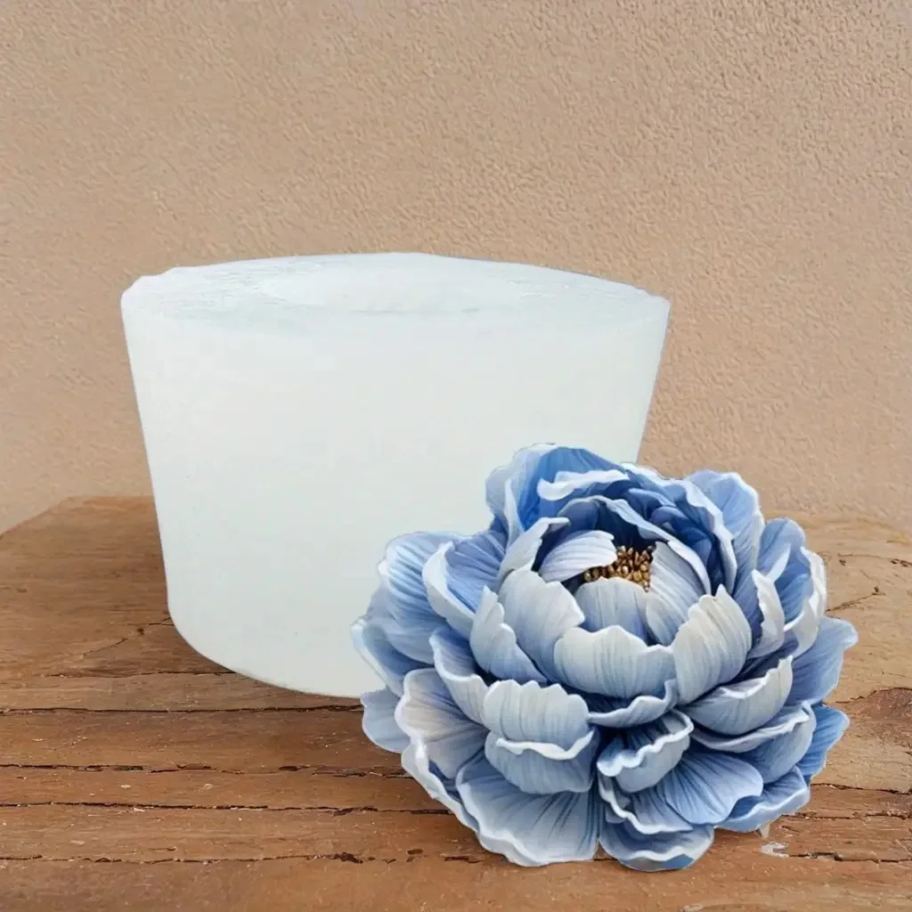 Bloem Bloom Rose Vorm Siliconen DIY 3D Cakevorm Fondant Zeep Cupcake Snoep Chocolade Jelly Decoratie Bakgereedschap Mallen