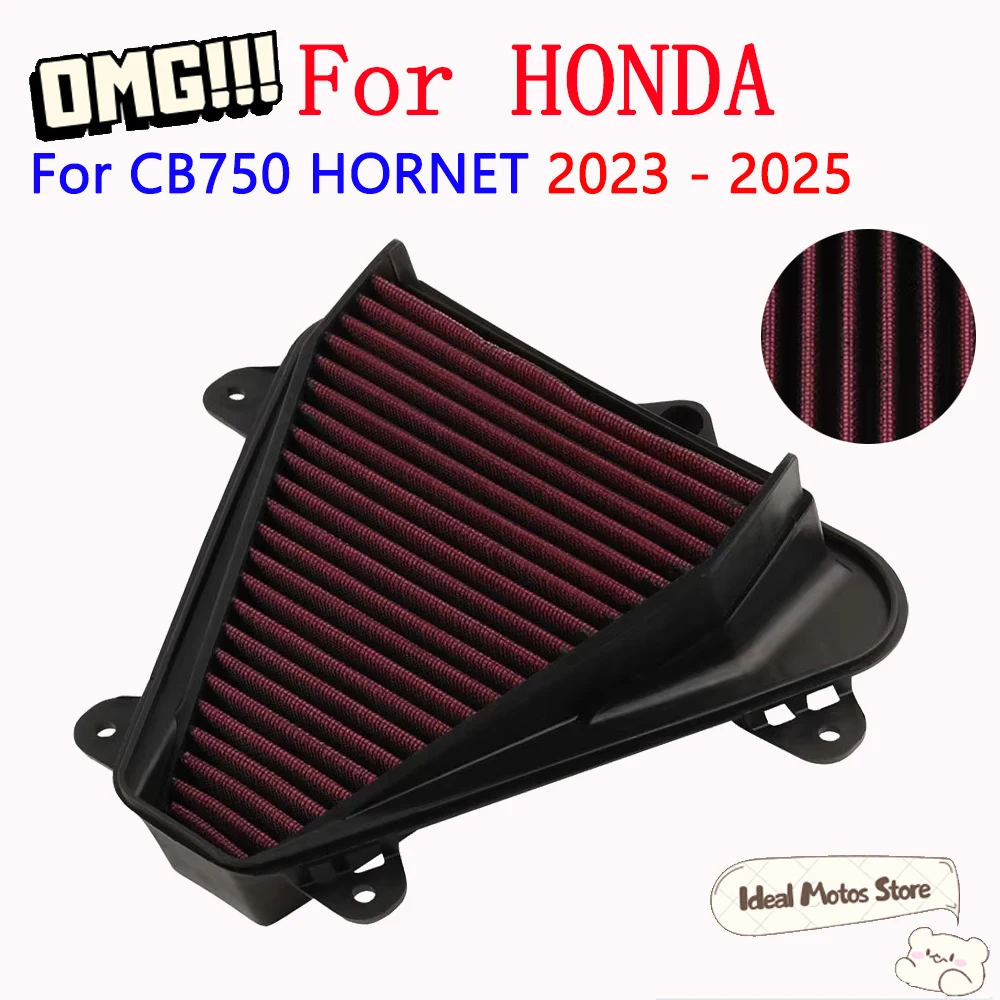 

For Honda CB750 HORNET CB 750 HORNET750 2023 - 2025 Motorcycle Accessories Air Filter Intake Cleaner Air Element Cleaner