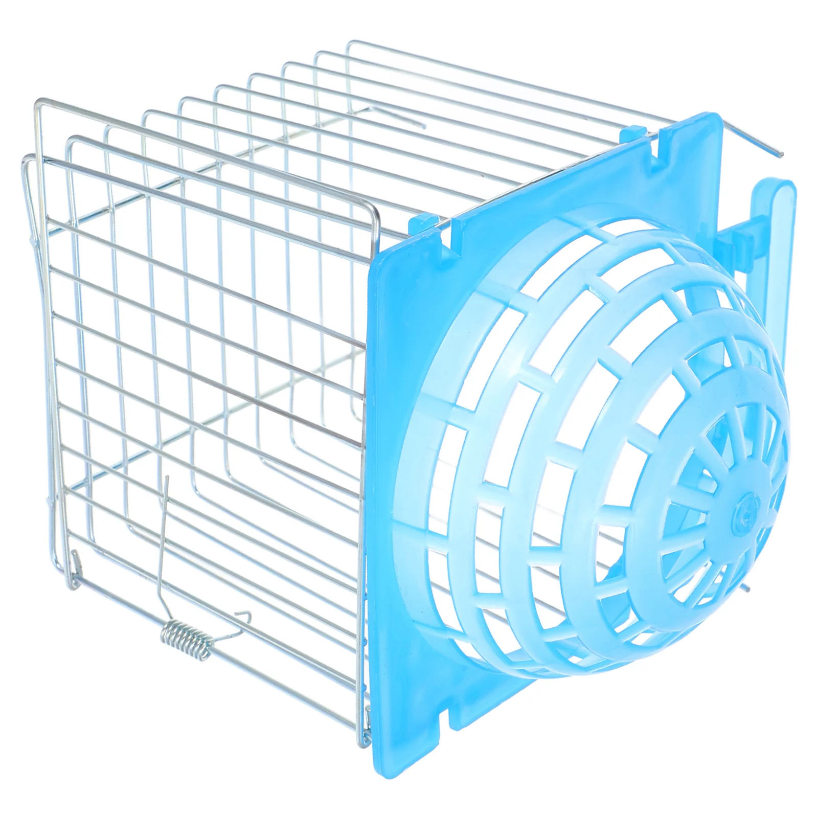 

Hanging Bird Breeding Nest Box for Parakeet Canary Cockatiel Easy to Clean Iron Mesh Nest for Outdoor Indoor Bird Cage Hatching