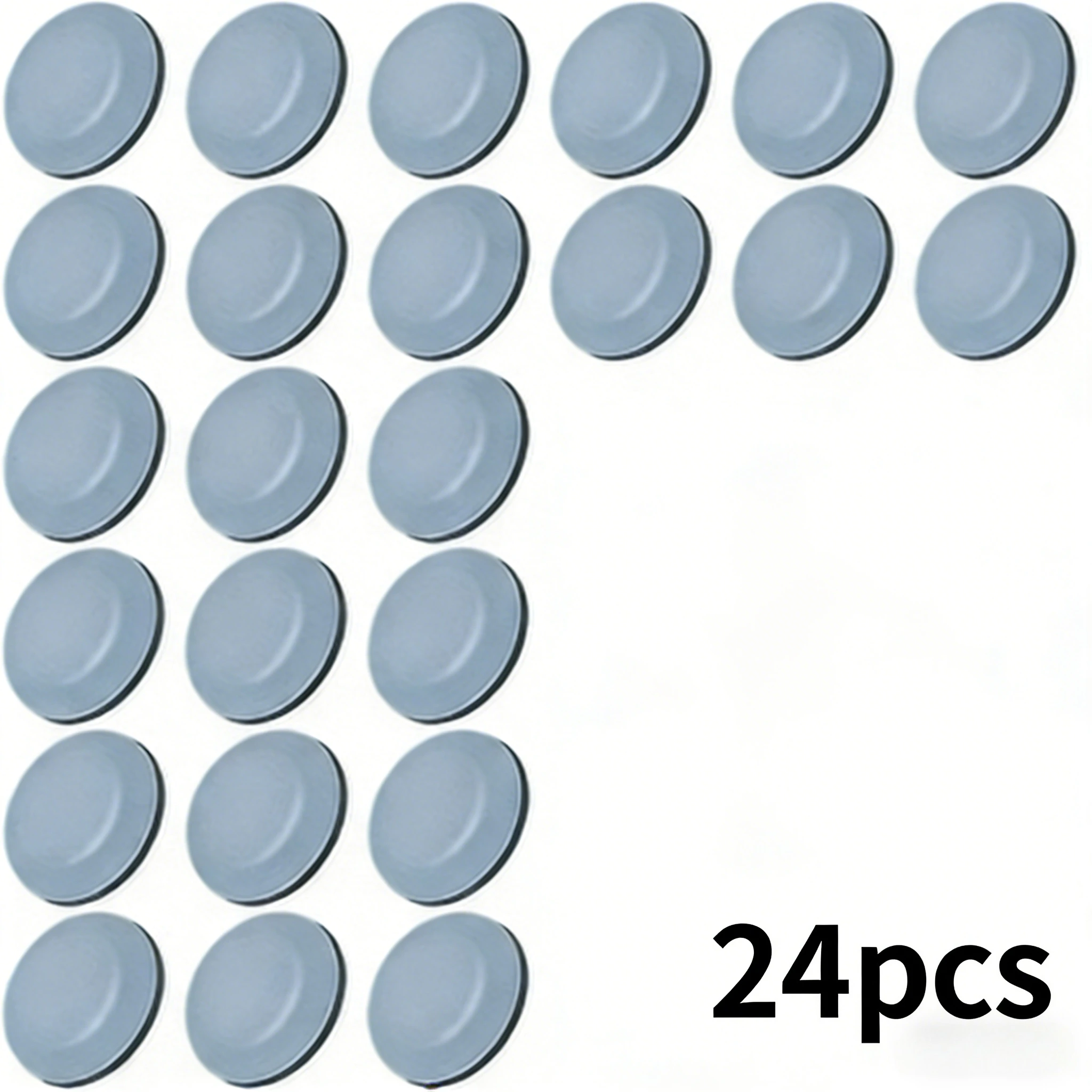 24pcs Kitchen Utensil Sliders Self-Adhesive Small Tools for Easy Movement And Space Saving Essential Accessories