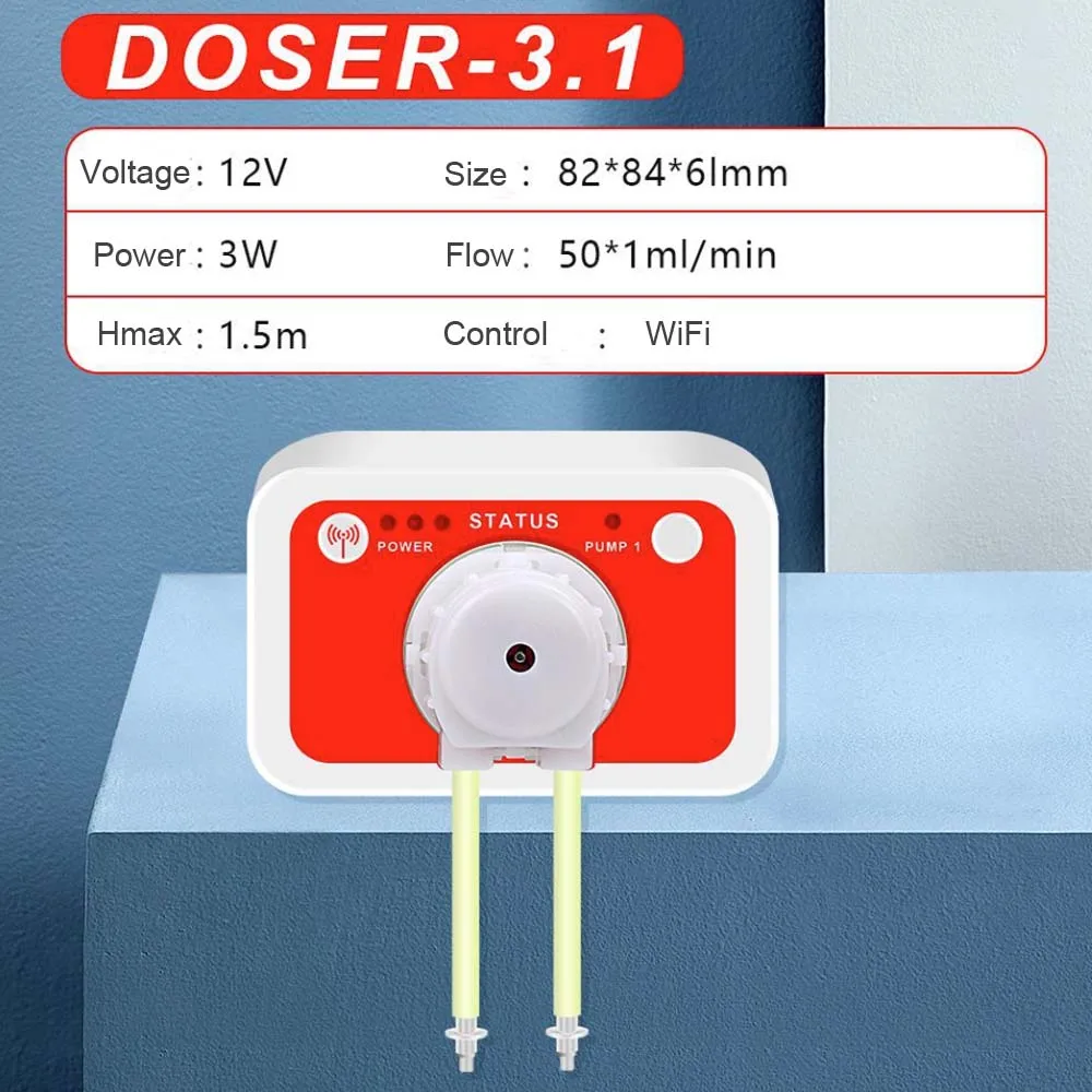 

Doser 3.1 Doser 3.4 MD-4.4 4.5 Jebao Jecod Smart WiFi App Control Aquarium Automatic Dosing Pump for Coral Reef Fish Tank