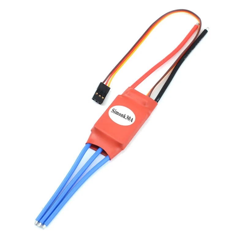 HOT Simonk 12A 20A 30A 40A Firmware ESC elektroniczny regulator prędkości do multicoptera zdalnie sterowany śmigłowca
