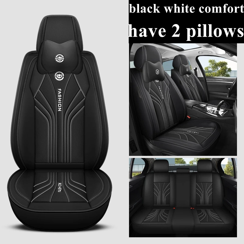 Car Seat Cover Set for Mitsubishi Asx Cololt Cross Endeavor Fortis Galant L200 Lancer x Lancer Montero Outlander Pajero Zinger