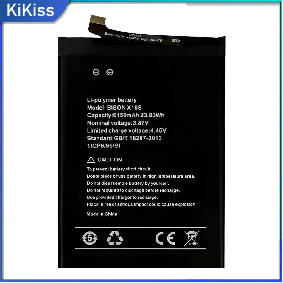 

6150Mah For Umidigi Umi Bison X10S X10G Reliable Replacement Mobile Phone Battery