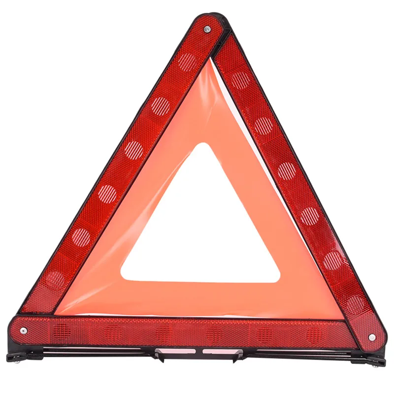 Large Warning Car Triangle Reflective Road Emergency Failure Triangle Safety Stop Sign Reflective Tripod
