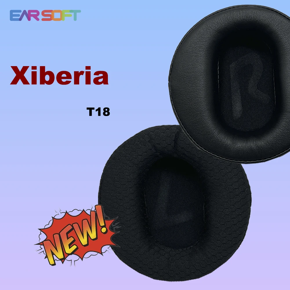 Earsoft Replacement Ear Pads Cushions for Xiberia T18 Headphones Earphones Earmuff Case Sleeve Accessories