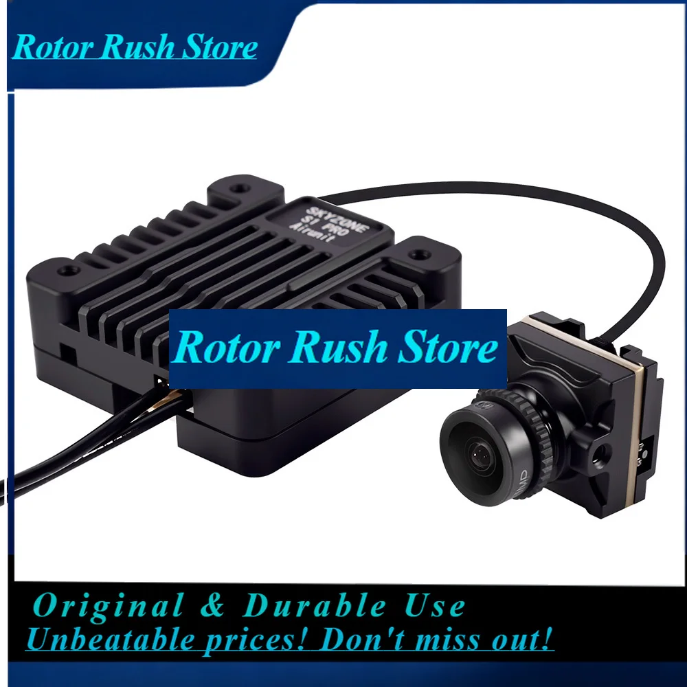 RoRuSSKYZONE S1 PRO Digital Transmitter 1080P 60fps Low Light Camera Dual Antenna Transmission Support OSD Flight Data For FPV D