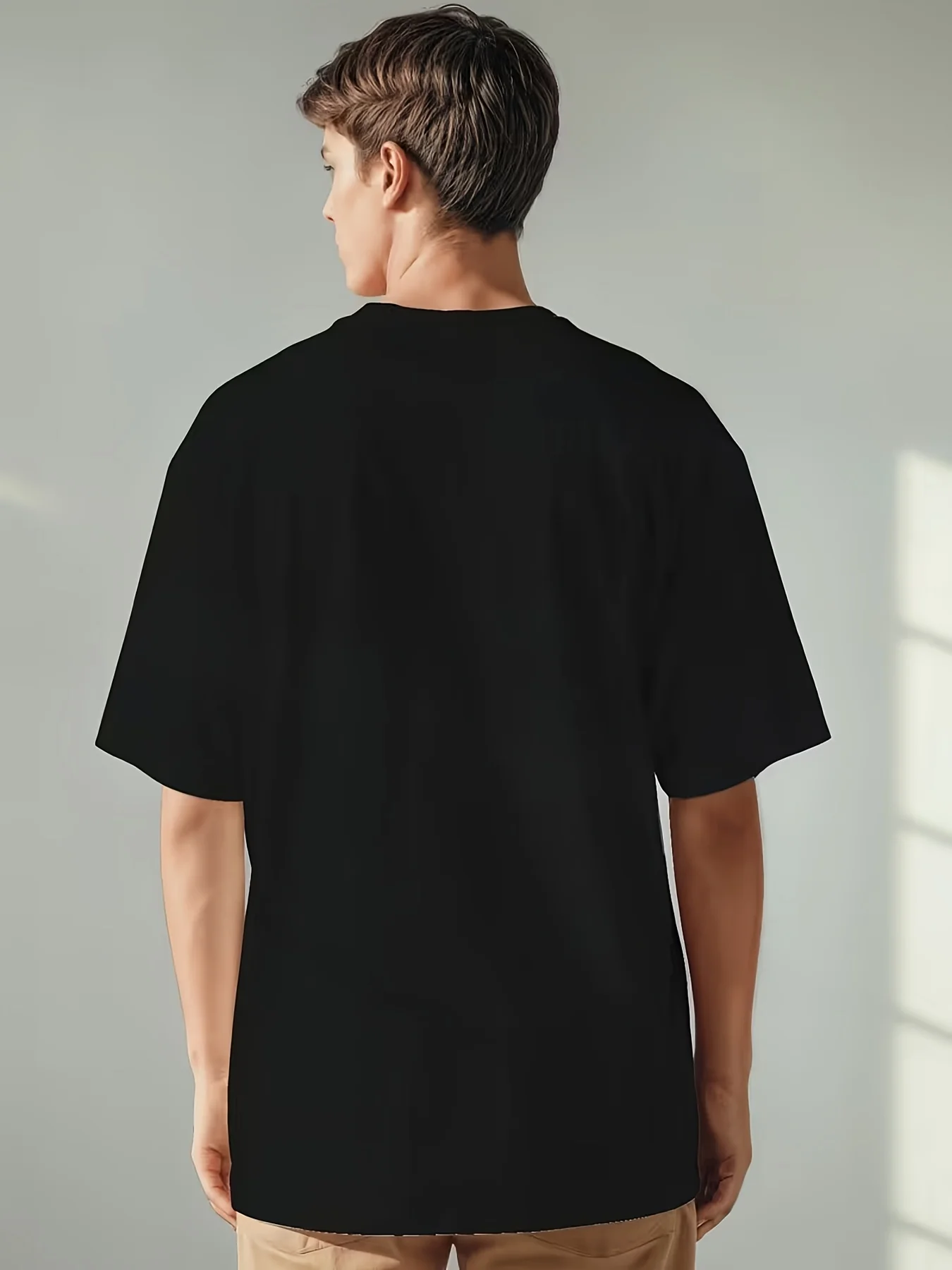 Local Store Men's Shirts Men's Shirts Men's ClothingShirts for Men Men's Shirt Tony Montana T-Shirt in Black and White 80's Gangster Print High-Quality Print on Round Neck Basic Loo Men's and Women's Same Pattern Printed T-shirt