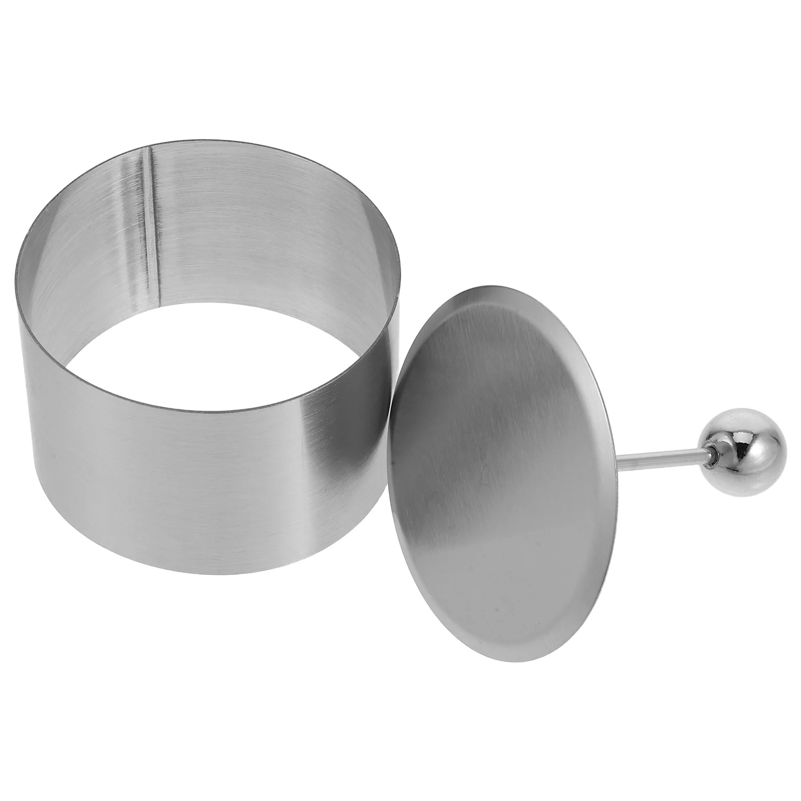 

Stainless Steel Round Cold Dish Mold Food Grade Kitchen Utensil Non-Stick Surface Easy Use Cold Dish Decoration