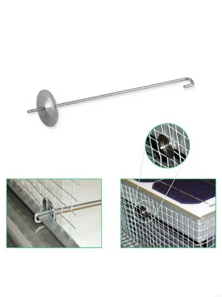 50Pcs Stainless Steel Critter Guard Clip Replacement Easy to Installation