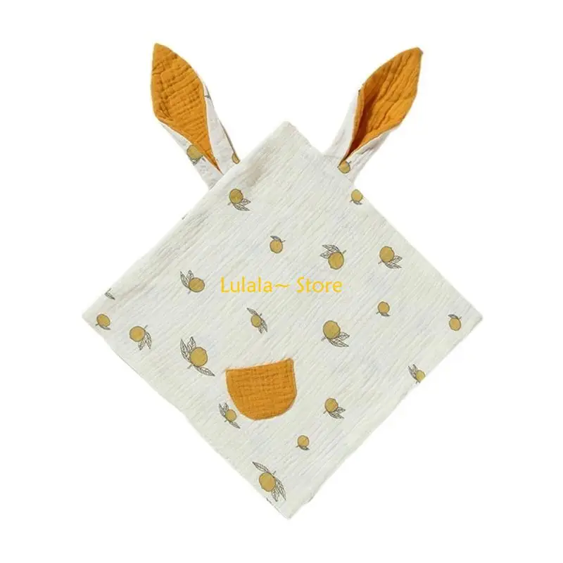 Y4QA متعدد نمط القطن الطفل المعزي بطانية بطانية أمان من الموسلين طفل محبوب صبي فتاة لينة الطفل هدية خفيفة الوزن المرايل- #2